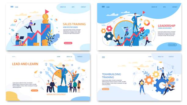 Prompt Banner it Written Sales Training Courses. Prompt Banner it Written Sales Training Courses. Set New Effective Courses. Lead and Learn. Leadership Training and Development. Teambuilding Training. Course is Based on Processes nd Systems. skill illustrations stock illustrations