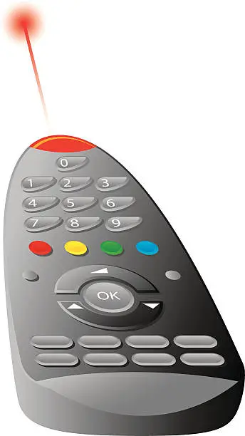 Vector illustration of remote control