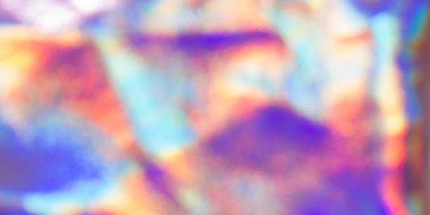 istock Holographic abstract color blur background 1174374252