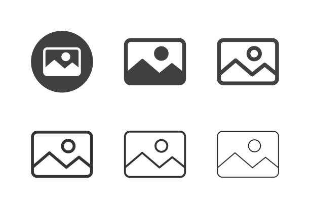 kuvapankkikuvitukset aiheesta kuvatyypin kuvakkeet - monisarja - valokuvaus