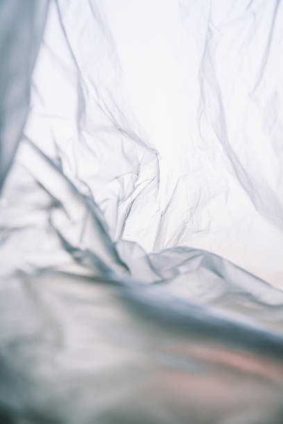 istock Plastic bag abstract texture. Minimal ecology and environmental issue concept 1174425745