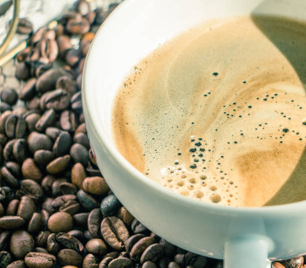 istock Cup of Hot Coffee, Grains 1174425759