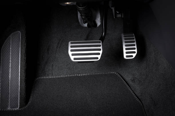 Brake And Accelerator Pedal Stock Photo - Download Image Now - Gas Pedal,  Car, Pedal - iStock