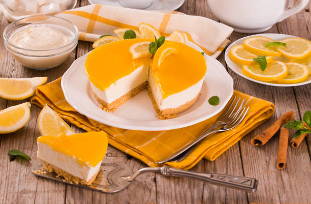 istock Lemon and mascarpone cheesecake. 1174430835