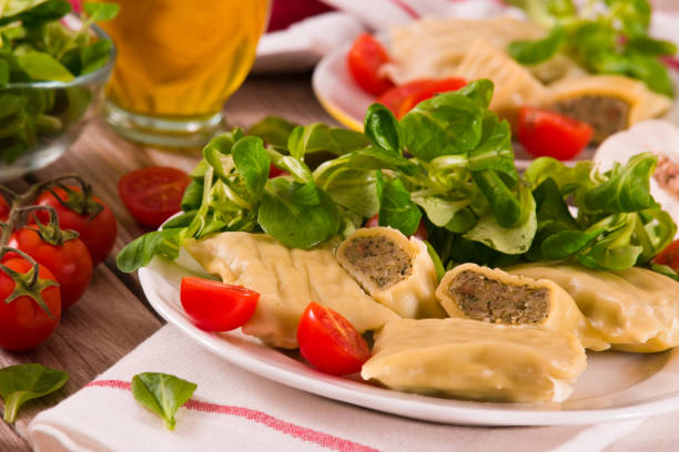 istock Maultaschen - swabian filled pasta ( ravioli ). 1174432323
