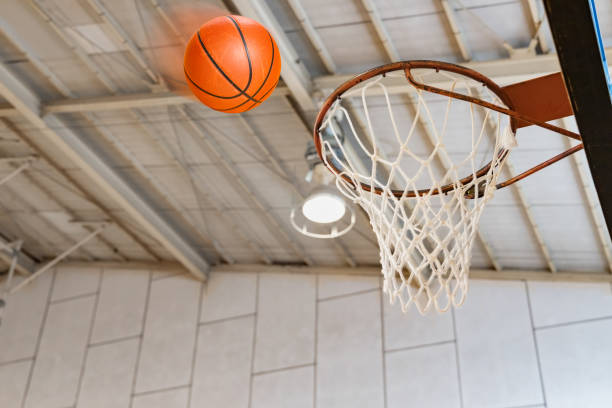 istock Basketball that is likely to be shot 1174435344