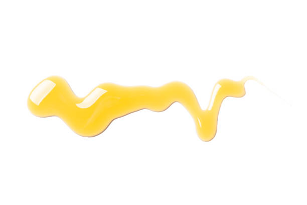 istock Sweet honey smear isolated on white background 1174436814