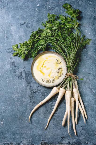 istock Parsnip soup with butter sauce 1174440026
