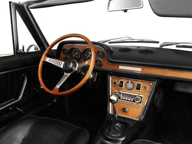 istock Classic Italian cars interior 1174440257