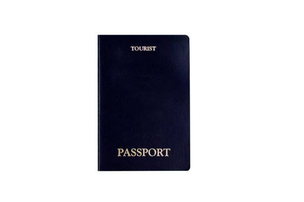 istock Tourist passport isolated on white background 1174441590