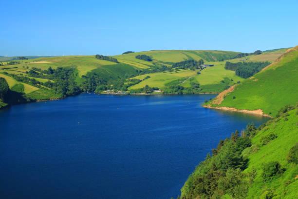 istock Llyn Clywedog dam lake in Wales 1174441868