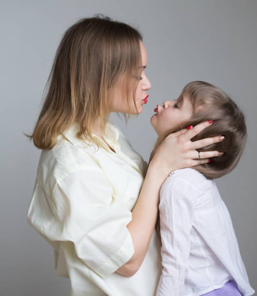 istock white shirt, close up, kiss 1174442046