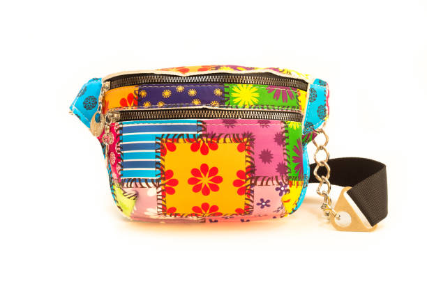 Colorful Belt Bag Isolated on White