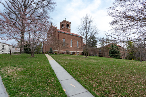 Capuchin College view in capital city, Washington DC, USA