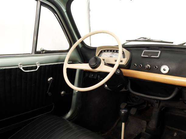 istock Classic Italian cars interior 1174449796