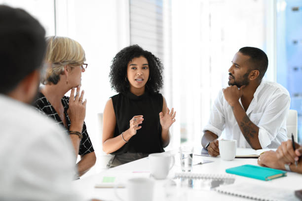 istock Everyone's input is important to the team 1174452698