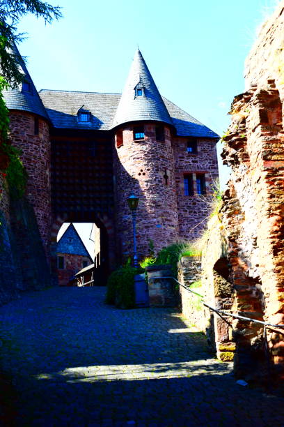 istock medieval city walls, brick built 1174459799