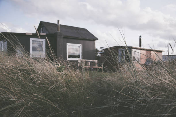 istock The old hunting cabins 1174462336