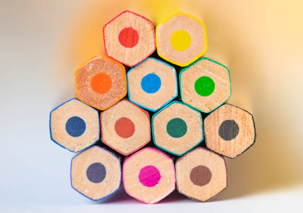 istock Close up colorful pencil. 1174465824