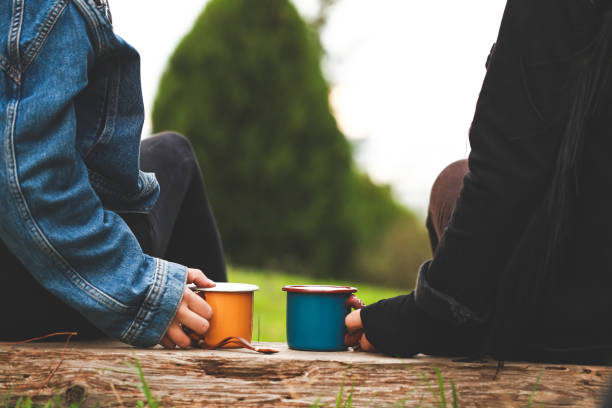 istock coffee in mugs at sunset 1174467401