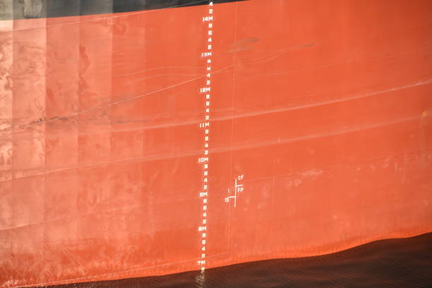 istock Water level gauge in the ship 1174467699