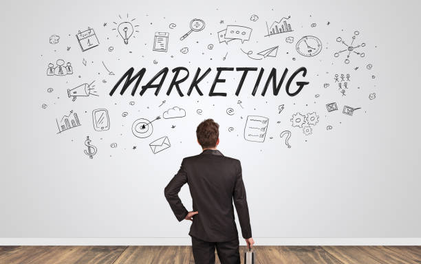 istock Manager in doubt looking to a wall with business concept 1174467871