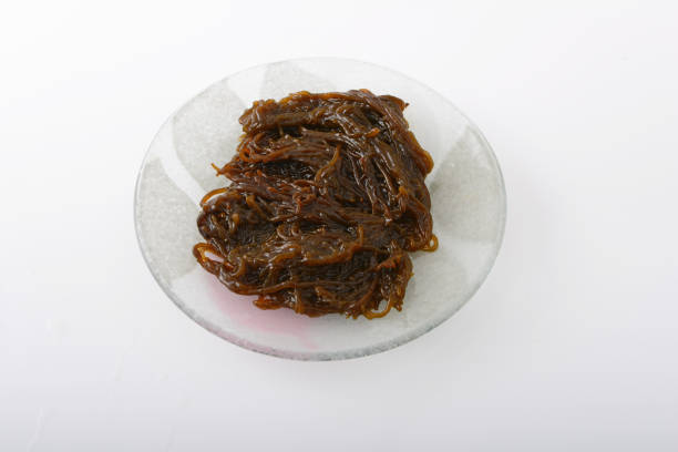 istock Mozuku seaweed in vinegar 1174475343