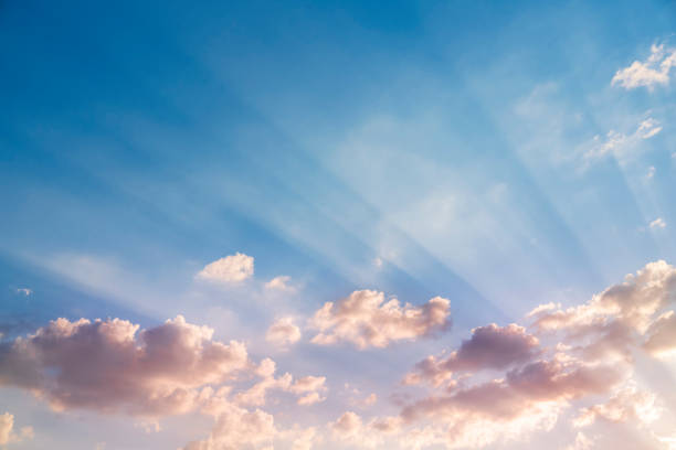 istock eautiful sunset sky with clouds. Nature sky backgrounds. 1174476297