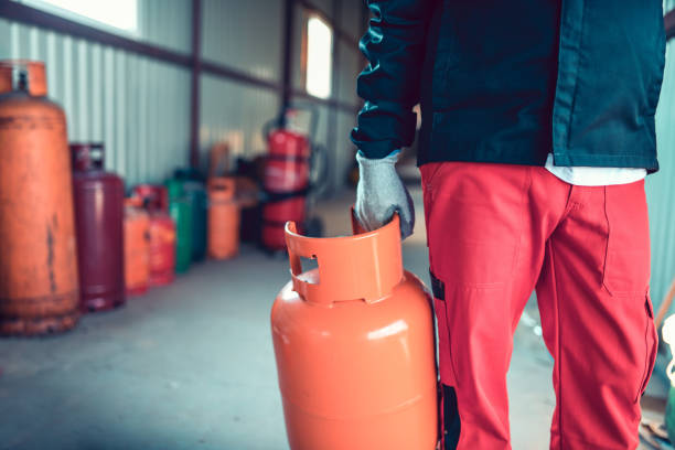 istock Worker Doing His Job In Liquified Gas Storage 1174482085