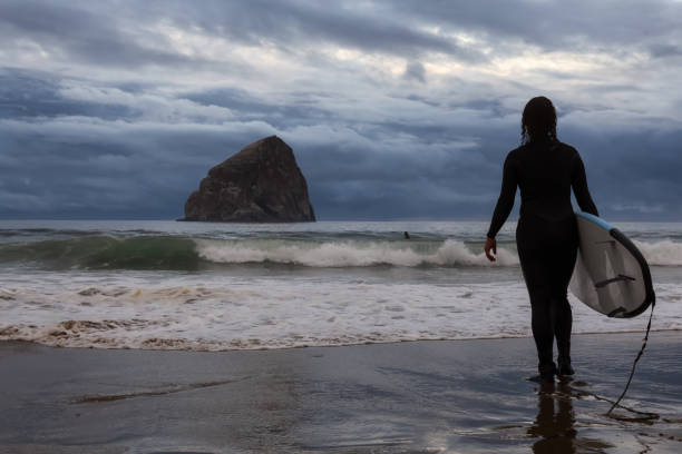 istock Surfing in Oregon Coast 1174490520