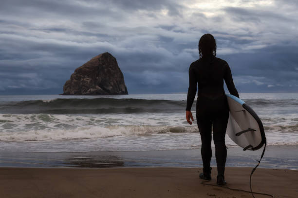 istock Surfing in Oregon Coast 1174491837