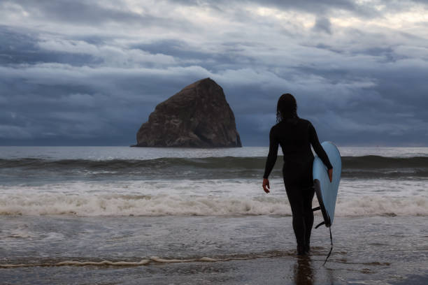 istock Surfing in Oregon Coast 1174491891