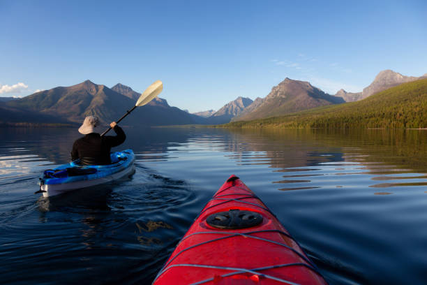 istock Kayaking in Glacier National Park 1174492021