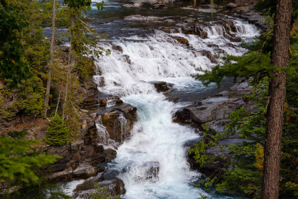 istock McDonald Falls in Glacier National Park 1174492091