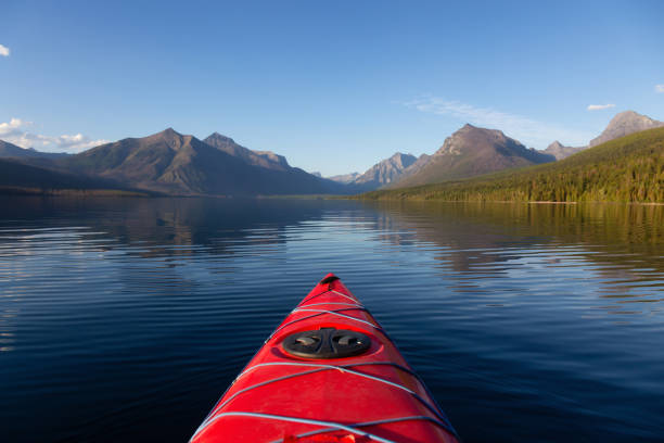 istock Kayaking in Glacier National Park 1174492114