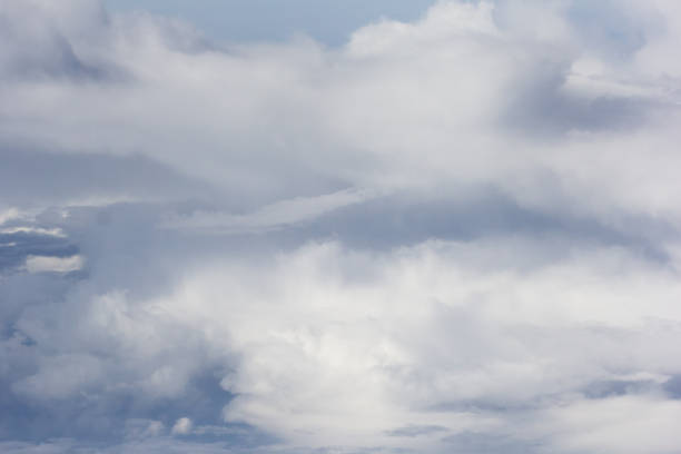 istock View of cloudscape during flying on the plane 1174494662