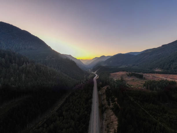 istock Aerial View of Scenic Road 1174494723