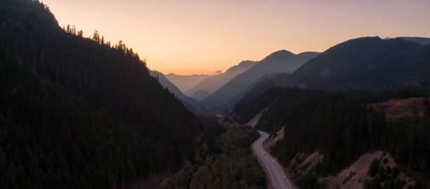 istock Aerial View of Scenic Road 1174494861