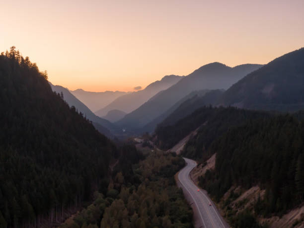 istock Aerial View of Scenic Road 1174494863