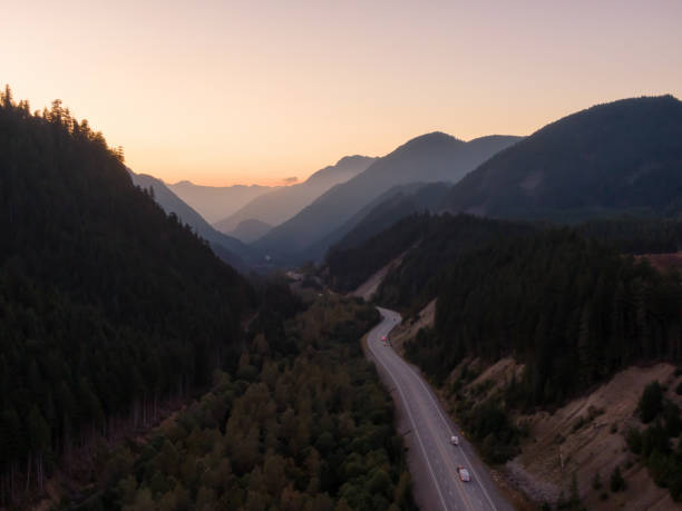 istock Aerial View of Scenic Road 1174494864
