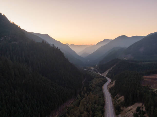 istock Aerial View of Scenic Road 1174494892