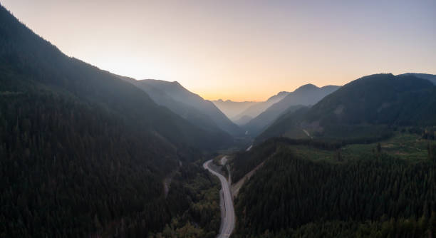 istock Aerial View of Scenic Road 1174494894