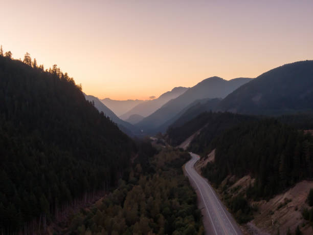 istock Aerial View of Scenic Road 1174494901