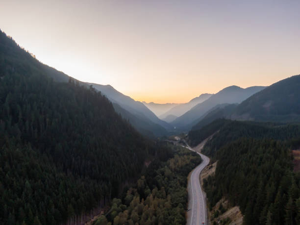istock Aerial View of Scenic Road 1174494906