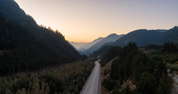 istock Aerial View of Scenic Road 1174494919