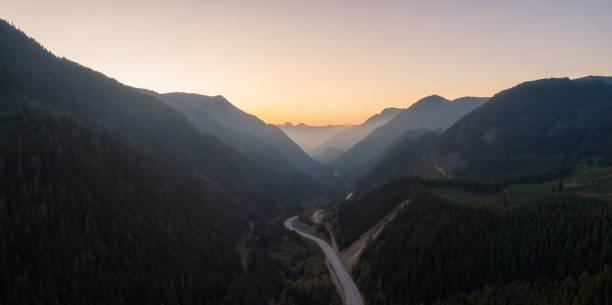 istock Aerial View of Scenic Road 1174494992