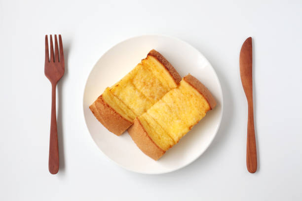istock french toast on plate isolated on white background 1174495820