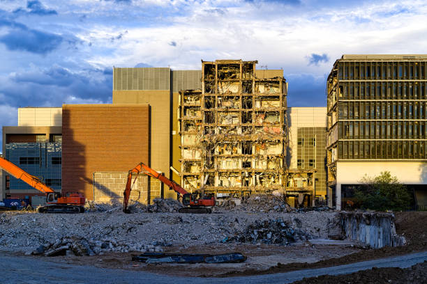 istock Urban Renewal Construction Demolition Project 1174495920