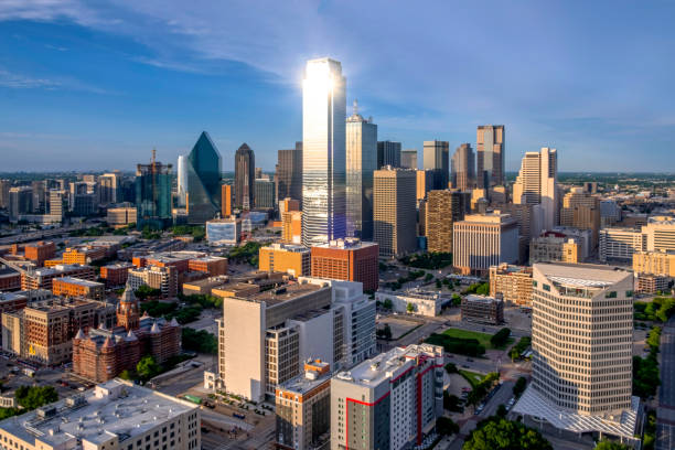 istock Dallas Texas skyline at twilight 1174499255