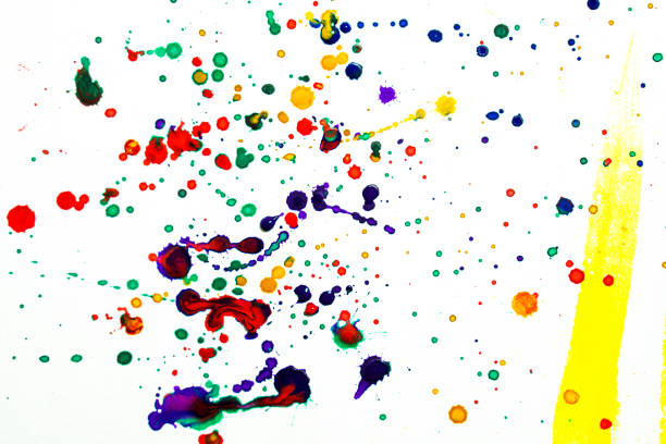 istock Colorful watercolor splash 1174501231